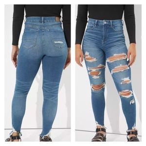 American Eagle the dream jean highest rise curvy size 2 X-long